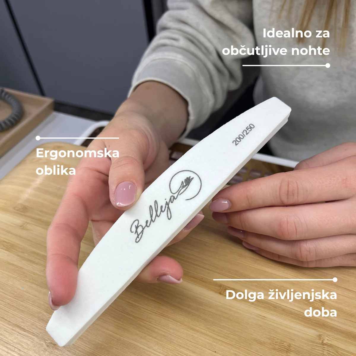 Belleja pilice za nohte (200/250) - slika 3